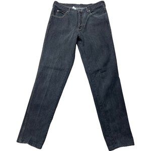 Vintage Calvin Klein Men's Black Straight leg Jeans